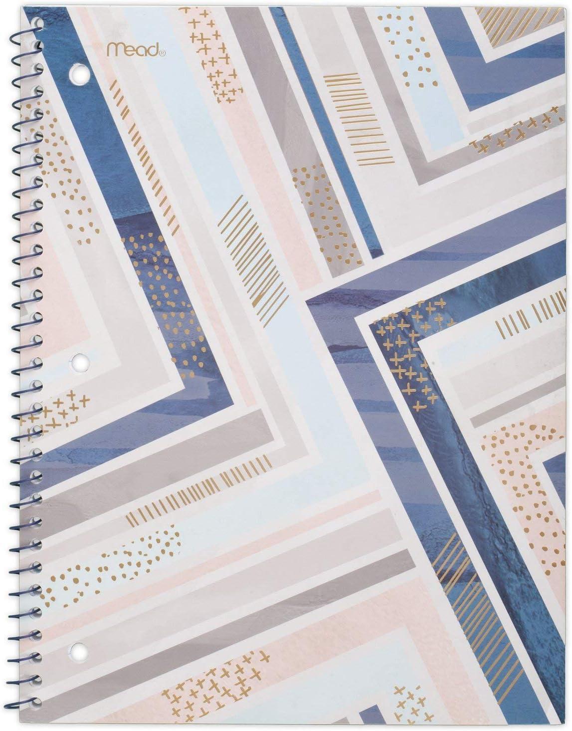 imageMead Spiral Notebook 1 Subject College Ruled Paper 70 Sheets 1012quot x 712quot Shape It Up Design Will Vary 1 Notebook 07152Design Selected For You