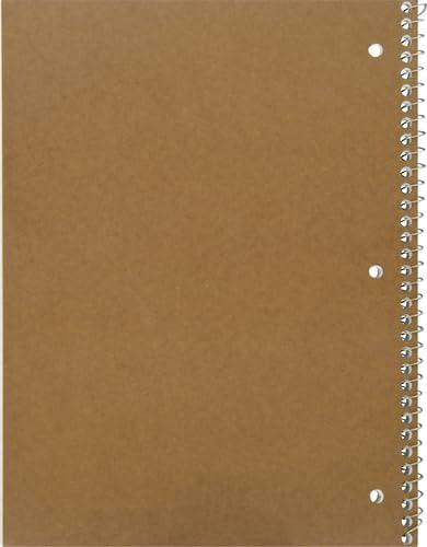 imageMead Spiral Notebook 1 Subject College Ruled Paper 712quot x 1012quot 70 Sheets Color Will Vary 055121 Count Pack of 1
