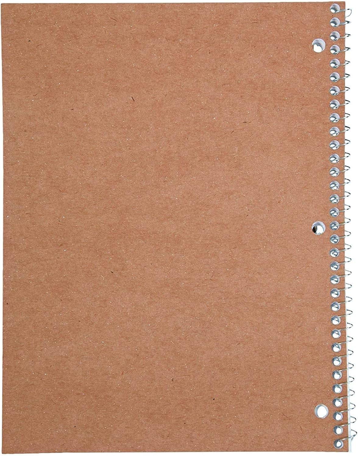 imageMead Spiral Notebook 1 Subject College Ruled Paper 712quot x 1012quot 70 Sheets Color Will Vary 055121 Count Pack of 1