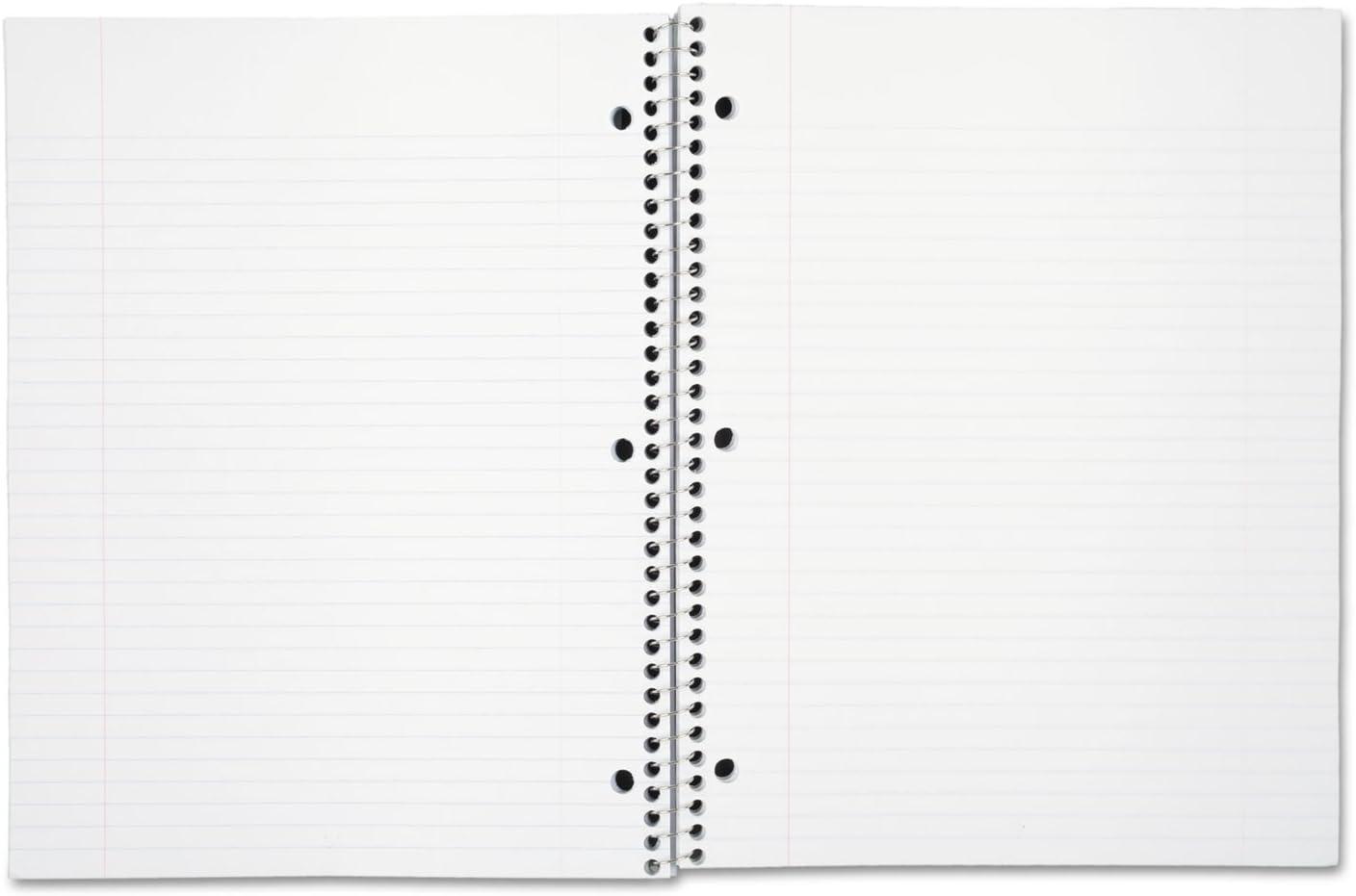 imageMead Spiral Notebook College Ruled Paper 11quot x 8quot 200 Sheets Assorted Colors 1 Count 067801 Pack