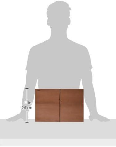 imageMead Wallet Legal Size 10quot x 15quot Reddish Brown 35240