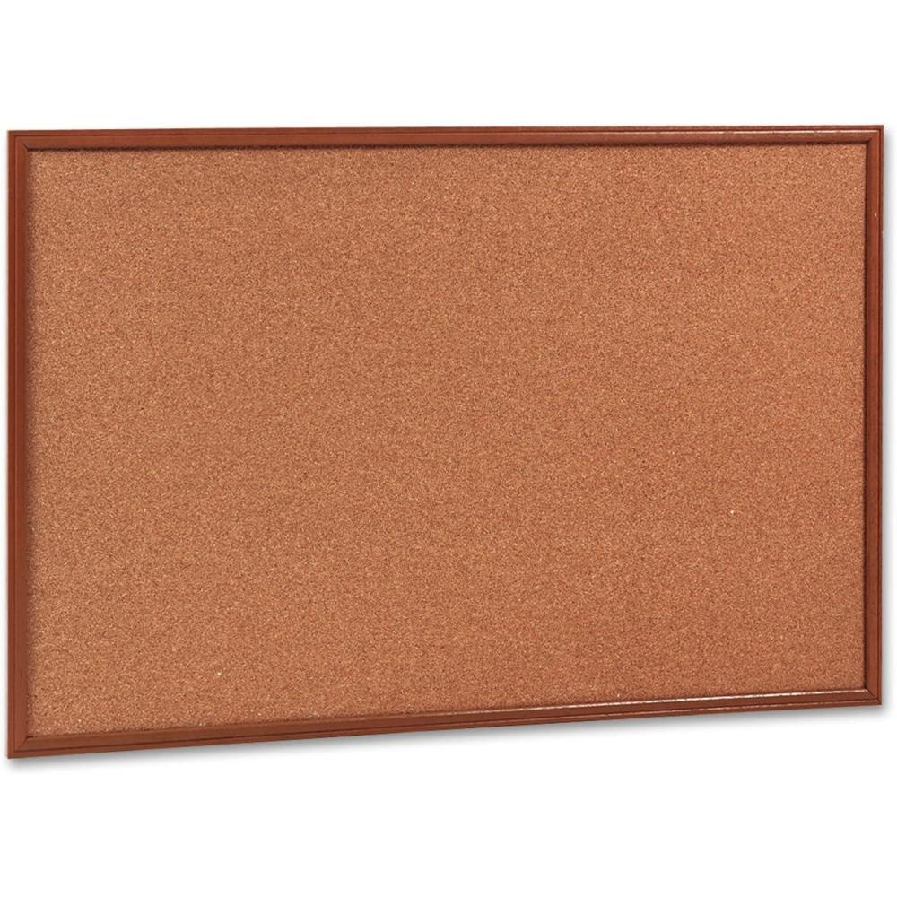 imageMead 85366 Cork Board 3Ft x2Ft Oak Frame