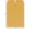 imageMead ClaspGummed Catalog Envelopes 6quot x 9quot Brown Kraft 100Box CO955
