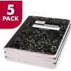 imageMead Composition Notebook Comp Book Wide Ruled Paper 100 Sheets 934quot x 712quot Fashion Square Deal Assorted Colors Color Selected May Vary 1 Count 09918Black