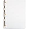 imageMead Spiral Notebook 1 Subject Wide Ruled Paper 712quot x 1012quot 70 Sheets Color Will Vary 05510D Blue