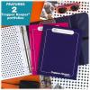 imageMead Trapper Keeper Binder Retro Design 1 Inch Binder 2 Folders and Extra Pocket Metal Rings and Spring Clip Secure Storage Animal Mead School Supplies 260038CP1ECM