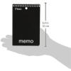 imageMead Wirebnd CollegeRuled ThreeHole Punched Memo Books MEA45464