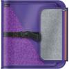 imageMead 2 Inch Round Ring Binder Sewn Fabric 3 Tab Expanding File 4 Pockets RedBlack 29282BJ7Purple