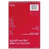 imageMead SpellWrite Steno Book Gregg Rule 6 x 9 Inches White 80 Sheets MEA43082