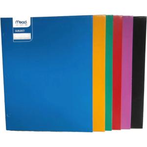 imageMead Laminated Folder 9 x 12 33198 6pk Assorted