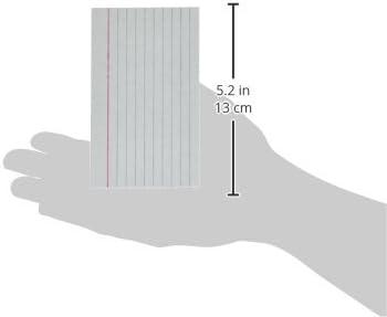 imageMead Lined Index Cards Note Cards Ruled 100 Count 3quot x 5quot White 633503 X 5 Pack of 2