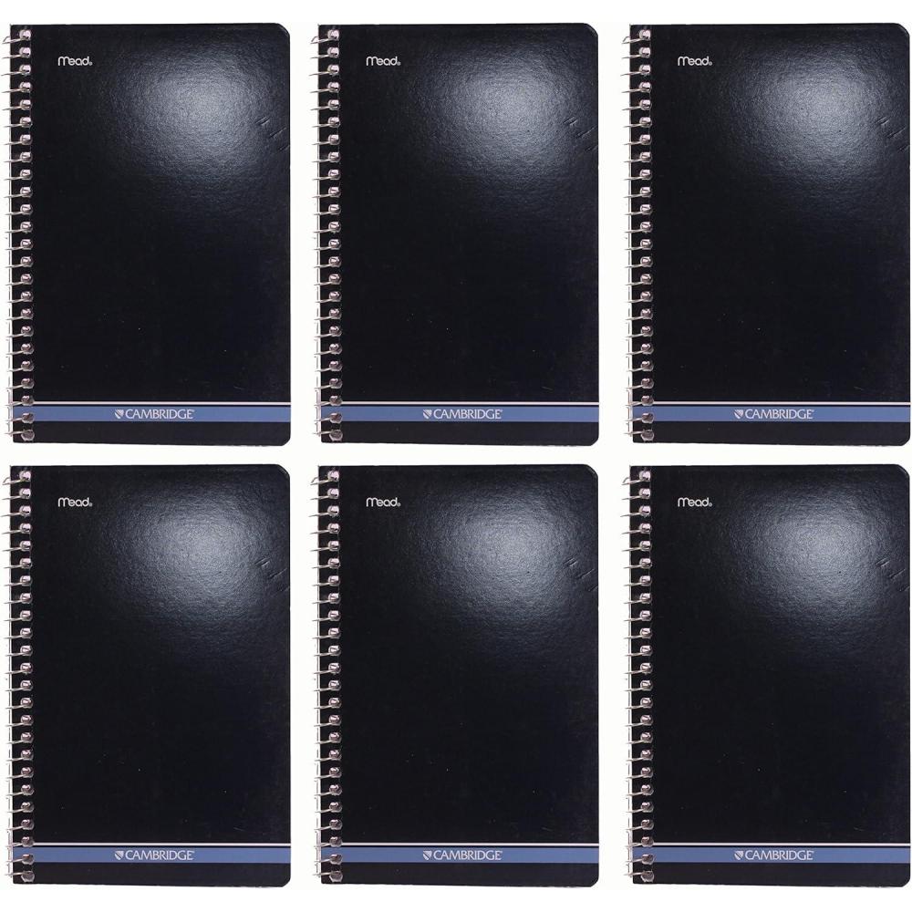imageMead Cambridge Memo Book 4quotx6quot College Ruled 70 sheets Pack Of 6