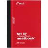 imageMead Fat Lil Neatbook  200 Sheet  College Ruled  4quot x 55quot  1 Each  White
