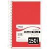 imageMead 06900 Spiral Notebook 3 Subjects MediumCollege Rule Assorted Color Covers 95 x 55 150 Sheets Sold As 1 Notebook