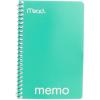 imageMead  Memo Book College Ruled 4quotx6quot 40 Sheets Assorted  Sold as 2 Packs of  1    Total of 2 Each