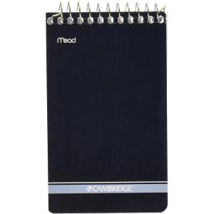 imageCambridge Wirebound Memo Book Navy 3x5 College Ruled 70 sheets
