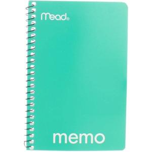 imageMead  Memo Book College Ruled 4quotx6quot 40 Sheets Assorted  Sold as 2 Packs of  1    Total of 2 Each