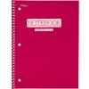 imageMead Spiral Notebook 1 Subject College Ruled Paper 70 Sheets 1012quot x 712quot Plastic Color Selected For You 1 Count 07178Assorted Colors