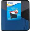 imageMead Zipper Binder with Expanding File 3 Ring Binder 112quot Color Selected For You 1 Count 29024