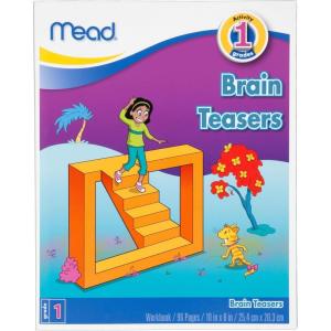 imageMead Brain Teaser Books Grade 1 48060