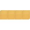 imageMead AddaPocket Dividers Yellow 8 Pack 33508