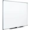 imageMead White Board 36 x 24 Magnetic Dry Erase Whiteboard for Wall WhiteSilver SM85356
