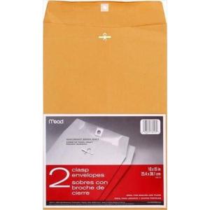 imageMead 76016 2PK Clasp Envelope