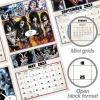 image2022 KISS Wall Calendar Special Edition 12 x 12 Monthly with Bonus Mini Calendar DDSE8228Kiss  Mini