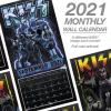 image2022 KISS Wall Calendar Special Edition 12 x 12 Monthly with Bonus Mini Calendar DDSE8228Kiss  Mini