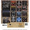 image2022 KISS Wall Calendar Special Edition 12 x 12 Monthly with Bonus Mini Calendar DDSE8228Kiss  Mini