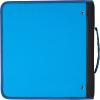 imageMead 2 Inch Zipper Binder with Handle Includes Interior and Exterior Pockets Blue 72763Blue