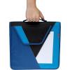 imageMead 2 Inch Zipper Binder with Handle Includes Interior and Exterior Pockets Blue 72763Blue