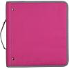 imageMead 2 Inch Zipper Binder with Handle Includes Interior and Exterior Pockets Blue 72763Pink