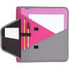 imageMead 2 Inch Zipper Binder with Handle Includes Interior and Exterior Pockets Blue 72763Pink