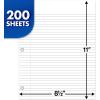 imageMead Loose Leaf Paper 3 Pack Notebook Paper College Ruled Filler Paper Standard 85 x 11 200 Sheets per Pack 73189Pack of 24