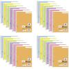 imageMead Spiral Notebook 1 Subject Wide Ruled Paper 8 x 1012 70 Sheets Selected Colors Will Vary 6 Pack 930267Pastel Colors