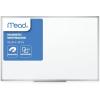imageMead Dry Erase White Board 72 x 48 Magnetic Whiteboard for Horizontal or Vertical Mount WhiteSilver SM8535896W x 48H