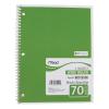 imageMead Spiral Notebook1SubjectWide Rule70 Sh1012x8Ast Units per case 21