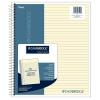 imageMeadWestvaco 59882 812 X 11 White Cambridge Stiff Back Wirebound Notebook