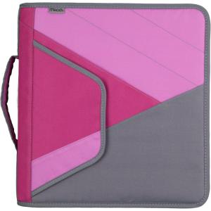 imageMead 2 Inch Zipper Binder with Handle Includes Interior and Exterior Pockets Blue 72763Pink