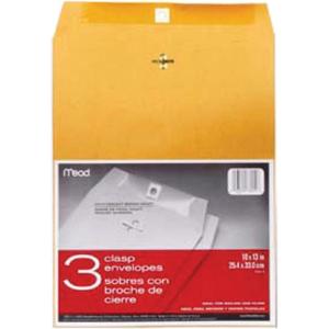 imageMead 76014 Clasp Envelopes 10 X 13 3Pack Pack of 1