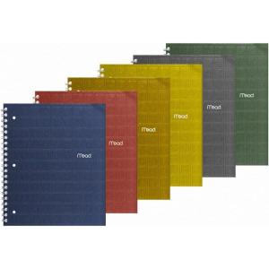 imageMead Notebook 1 Subject College Ruled Paper 80 Sheets 11 x 812 Recycled Color Selected For You 06594