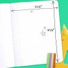 imageMead Composition Notebook Wide Ruled 75 x 975 Paper 100 Sheets Assorted Colors 6 Pack 950154Assorted Pastel