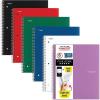 imageFive Star 1Subject Notebooks 85inch x 11inch College Ruled 100 Sheets Assorted Colors 6Pack MEA38052