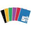 imageMead Spiral Notebook 1 Subject Wide Ruled Paper 70 Sheets 1012 x 712 Assorted Color 05510 Pack of 2