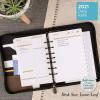 imageatAGlance Undated Daily Planner Refill 2 Months 7Ring 812 x 11 Folio Size Size 5 038225Size 4