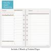 imageatAGlance Undated Daily Planner Refill 2 Months 7Ring 812 x 11 Folio Size Size 5 038225Size 4