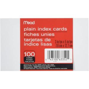 imageMead 63352 100CT 3x5 Index Card