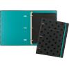 imageMead Binder 975 x 125 ORings PreFilled with 32Page Notebook Elastic Closure Black WV0060F