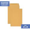 imageMead Catalog Mailing Envelope Gummed Seal 10 x 13 White 250Box CO642Brown Kraft